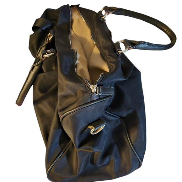 David Jones Paris Black Travel Bag - Picture 3 of 4